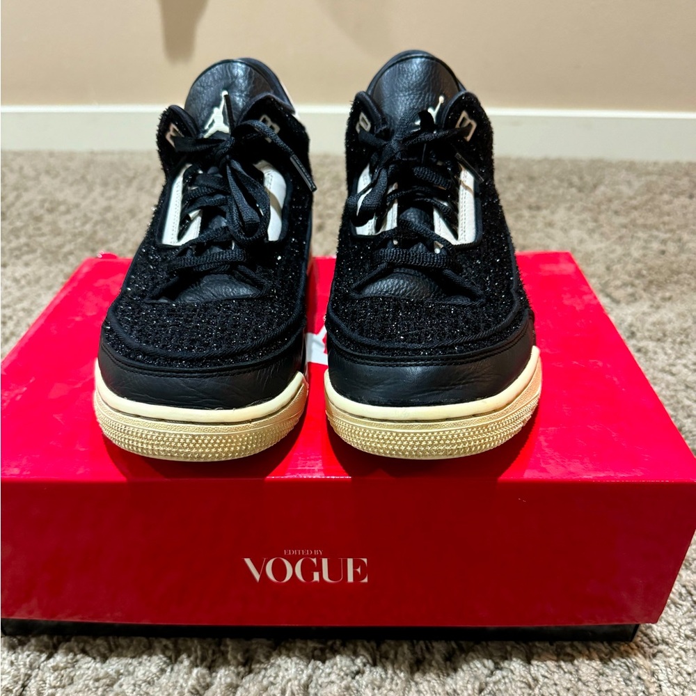 Jordan 3 retro AWOK Vogue black